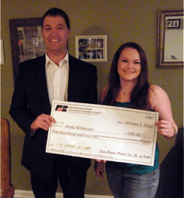 $500 Refer A Friend winner $500 Refer A Friend winner
