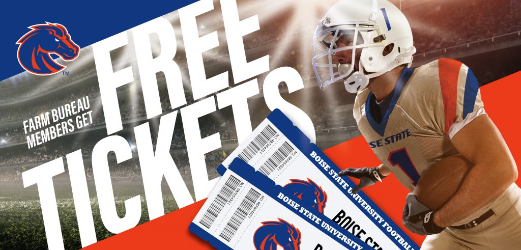 Free Broncos Home Game Tickets 2019 Idaho Farm Bureau Insurance Save On Auto Home Life Insurance Idaho Farm Bureau Insurance