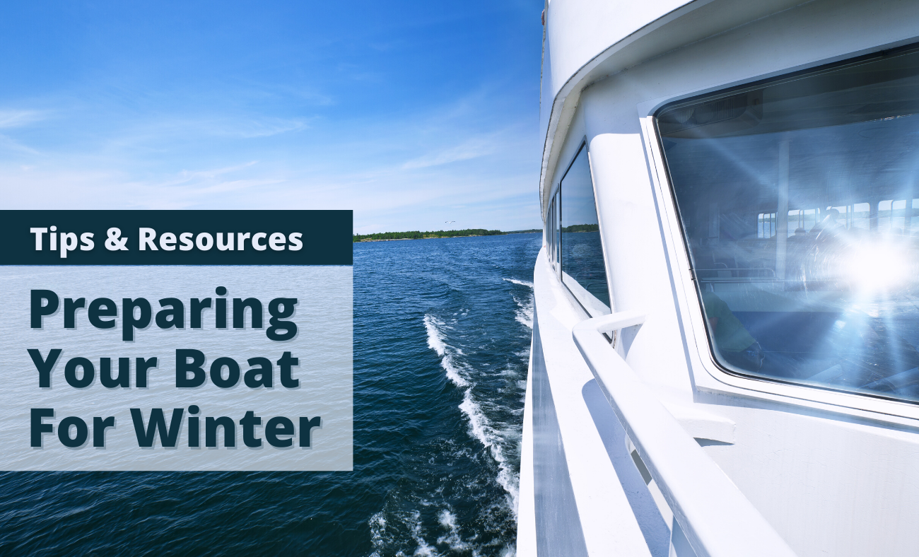 winterize your boat