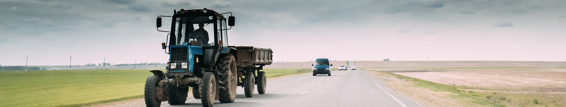 Road Safety for Farm Equipment Banner Image