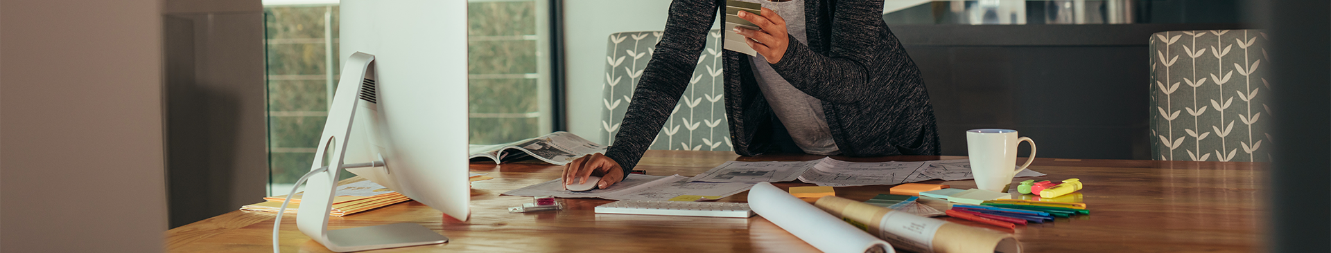 home-based business insurance coverage image of countertop