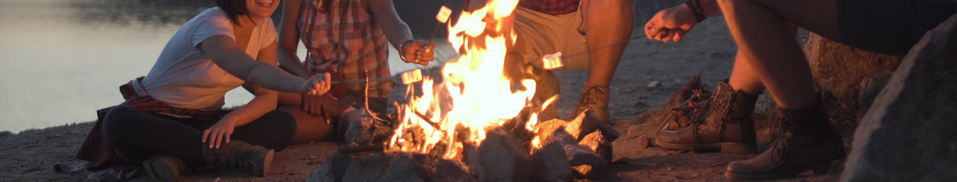 fire safety tips, image of campfire